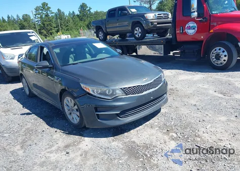 2016 Kia Optima Ex from USA, damaged, VIN 5XXGU4L31GG004261